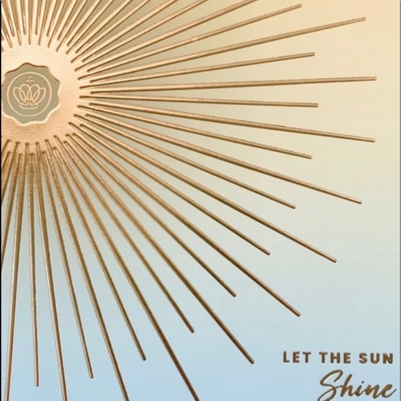 GLOSSYBOX LET THE SUN SHINE STORAGE KEEPSAKE BOX - Picture 6 of 6